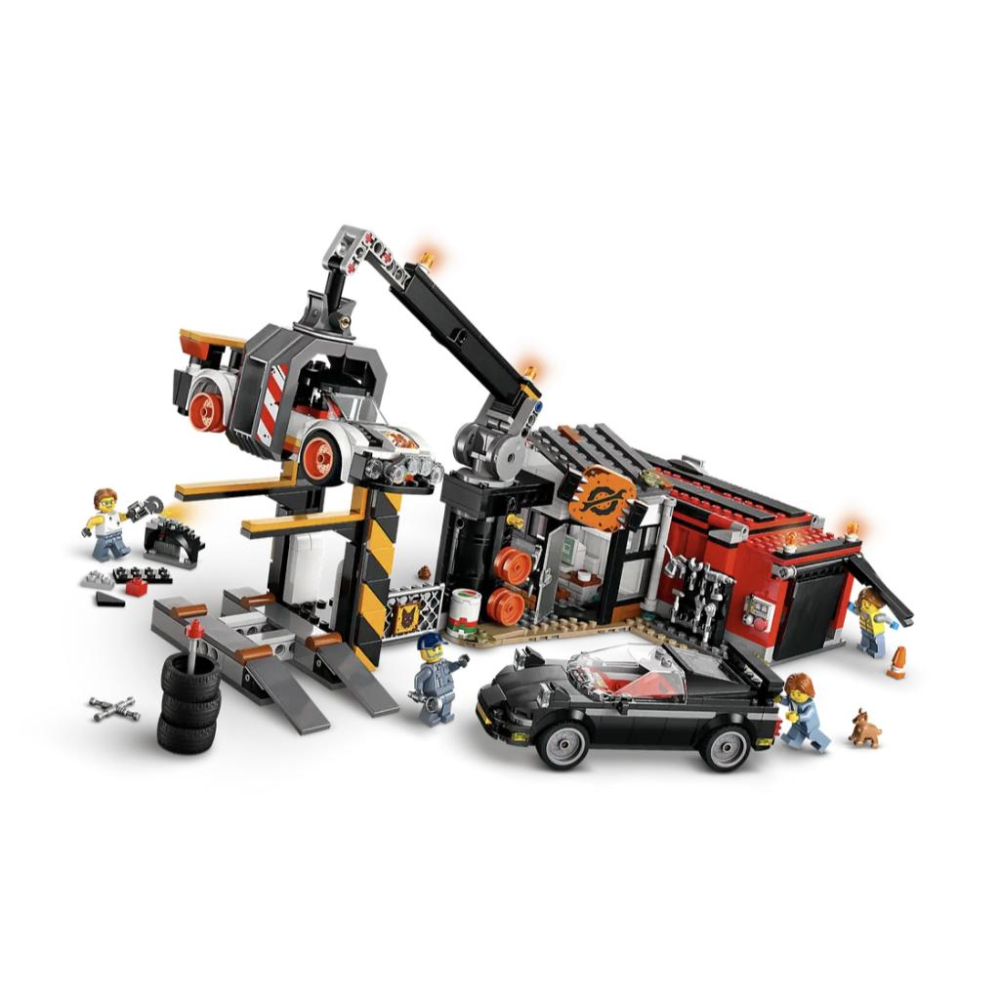 【樂高玩家】LEGO 60472 廢車場和汽車-City系列-細節圖3