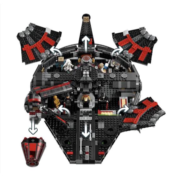 【樂高玩家】LEGO 75389 The Dark Falcon 黑暗千年鷹號-Star Wars系列-細節圖5