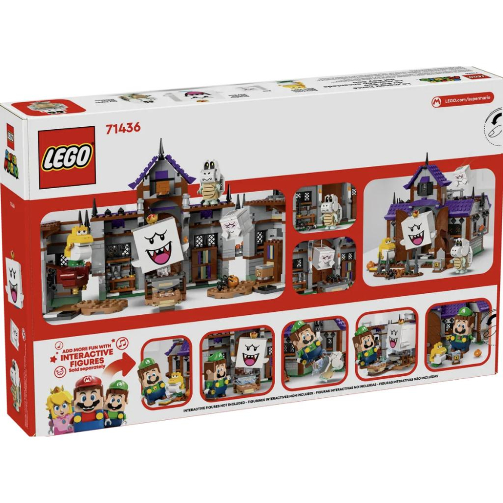 【樂高玩家】LEGO 71436 害羞幽靈王的鬼屋-超級瑪莉歐系列-細節圖5