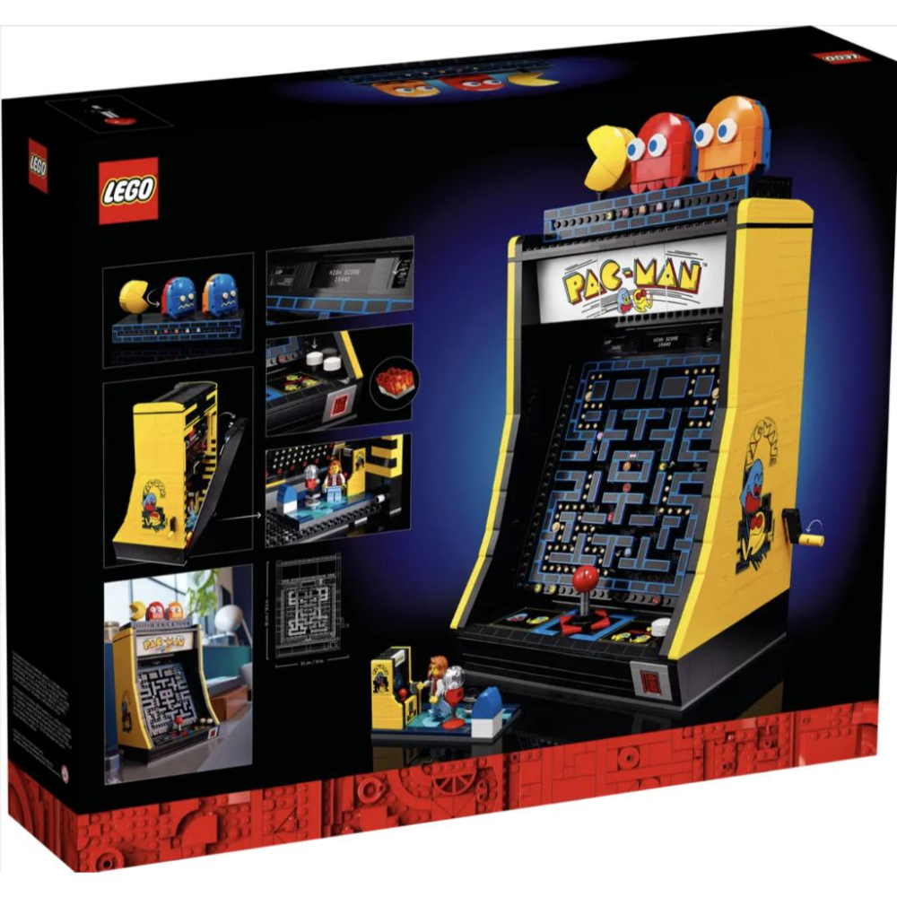LEGO 樂高10323 PAC-MAN機台 小精靈 遊戲機台【樂高玩家】Icons系列-細節圖9
