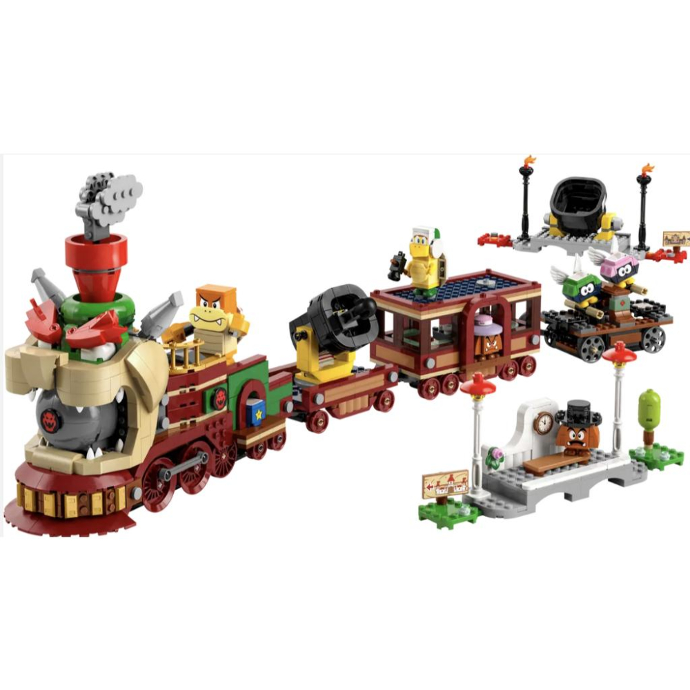 LEGO樂高 71437 庫巴特快列車【樂高玩家】Super Mario系列-細節圖2