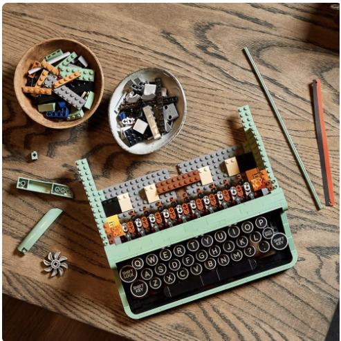LEGO樂高 21327 打字機【樂高玩家】icons系列-細節圖4