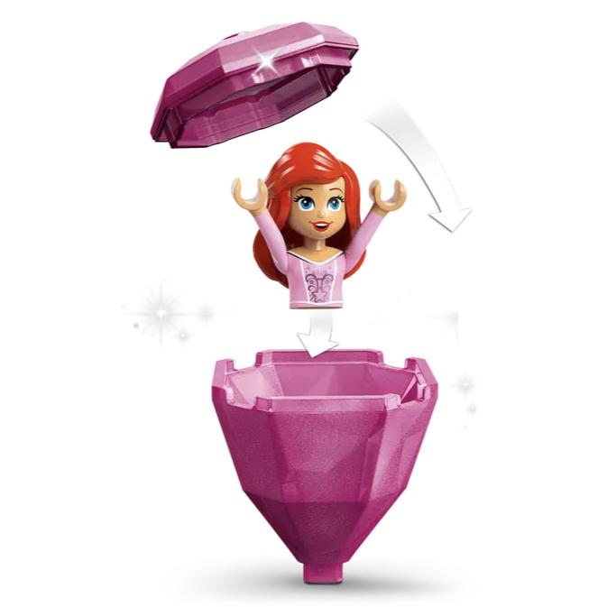 【樂高玩家】LEGO 43259 小美人魚Ariel旋轉盒 -迪士尼系列-細節圖4
