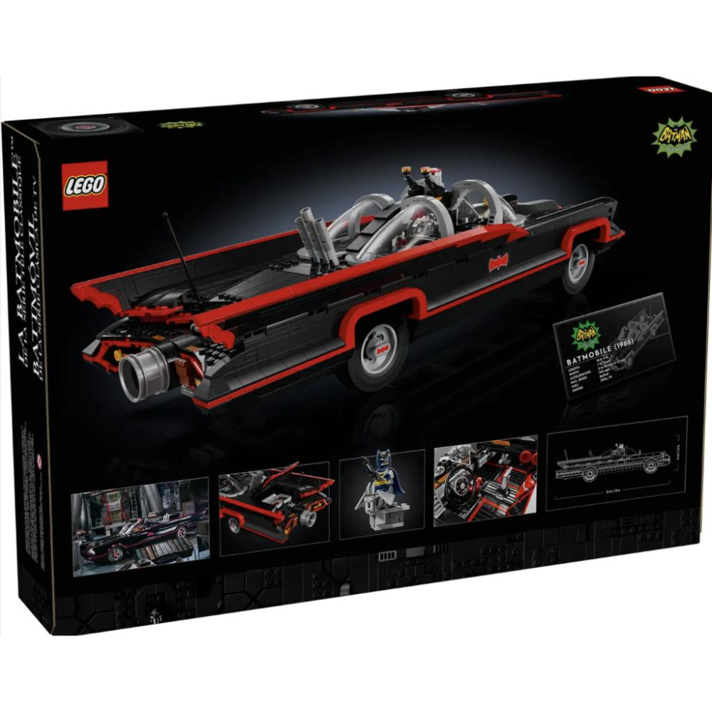 LEGO樂高 76328 蝙蝠俠經典電視影集蝙蝠車The Classic TV Series Bat【樂高玩家】DC系列-細節圖8