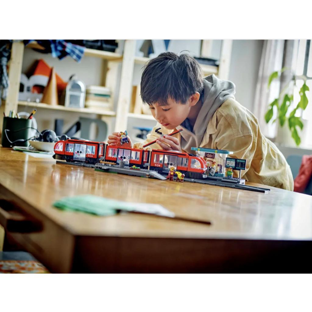 LEGO 60423 市區路面電車和車站【樂高玩家】City系列-細節圖9