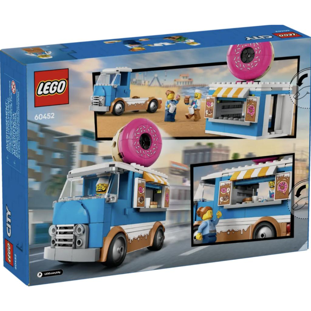 LEGO 60452 城市甜甜圈車【樂高玩家】City系列-細節圖9