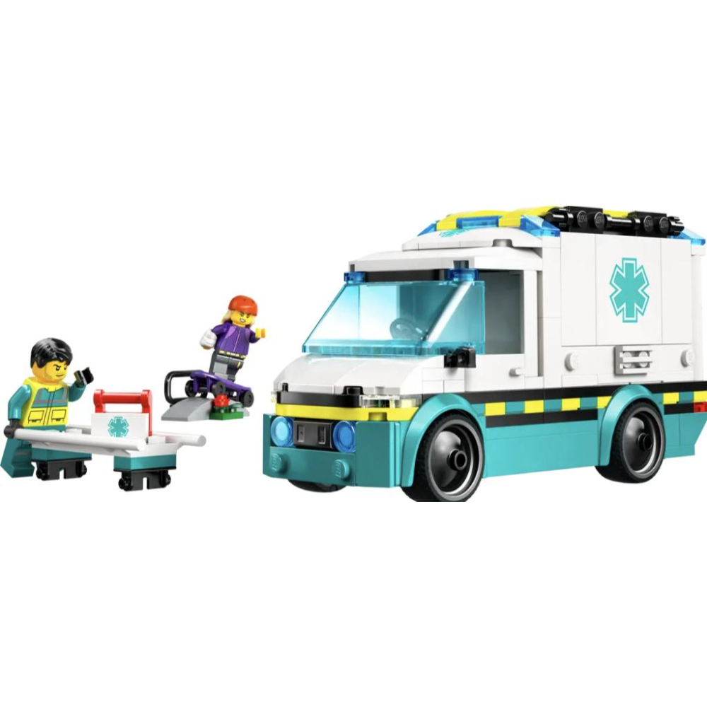 【樂高玩家】LEGO 60451 緊急救護車-City系列-細節圖2
