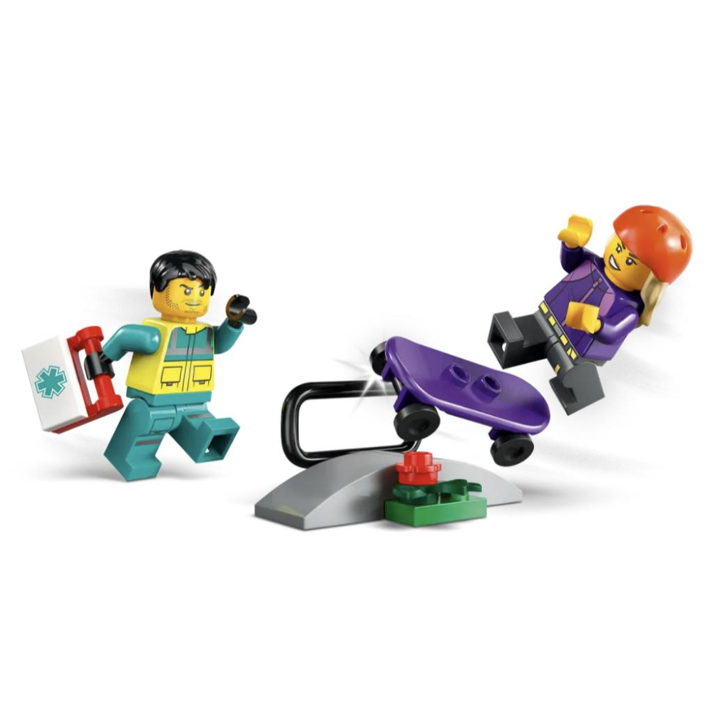 【樂高玩家】LEGO 60451 緊急救護車-City系列-細節圖4