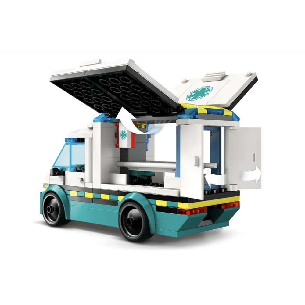 【樂高玩家】LEGO 60451 緊急救護車-City系列-細節圖5