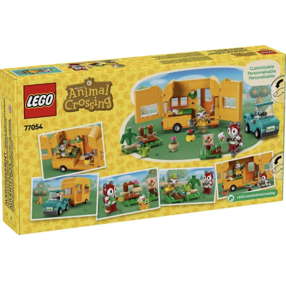 LEGO 77054 然然的旅行園藝店Leif＇s Caravan & Garden Shop【樂高玩家】動物森友會系列-細節圖2