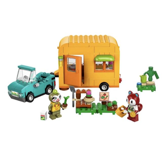 LEGO 77054 然然的旅行園藝店Leif＇s Caravan & Garden Shop【樂高玩家】動物森友會系列-細節圖3