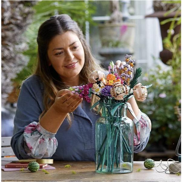 LEGO 樂高 10280 樂高花束 藝術系列【樂高玩家】Art系列 樂高盒組-細節圖4