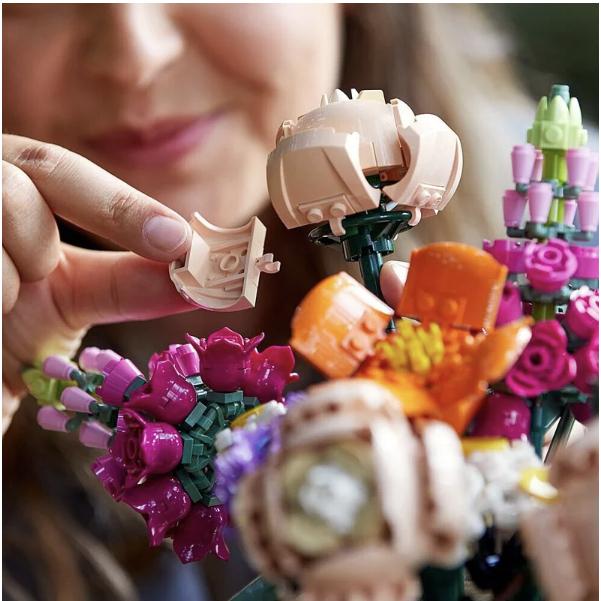 LEGO 樂高 10280 樂高花束 藝術系列【樂高玩家】Art系列 樂高盒組-細節圖5