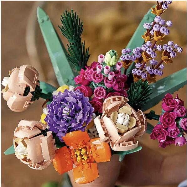 LEGO 樂高 10280 樂高花束 藝術系列【樂高玩家】Art系列 樂高盒組-細節圖9
