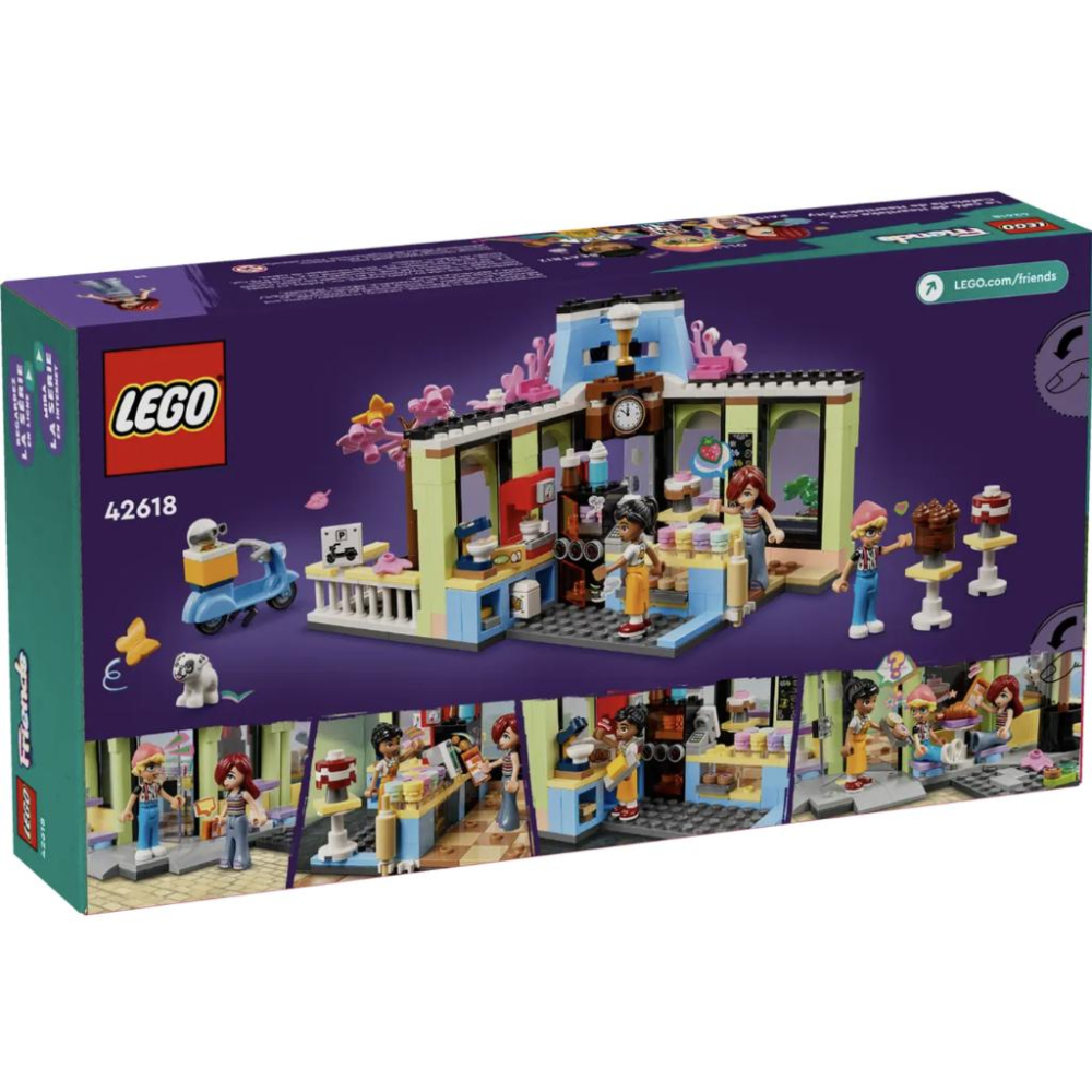 LEGO 樂高42618 心湖城咖啡廳【樂高玩家】Friends系列-細節圖7