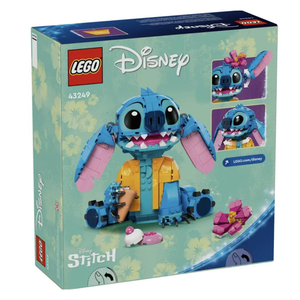 LEGO 樂高 43249 史迪奇 Stitch【樂高玩家】Disney系列 樂高盒組-細節圖6