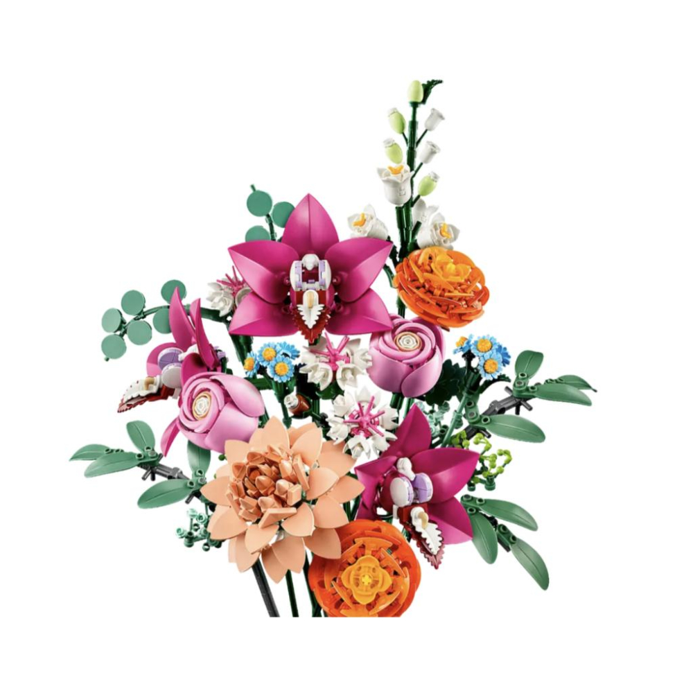 LEGO樂高 10342 優雅粉紅花束【樂高玩家】花藝系列-細節圖2