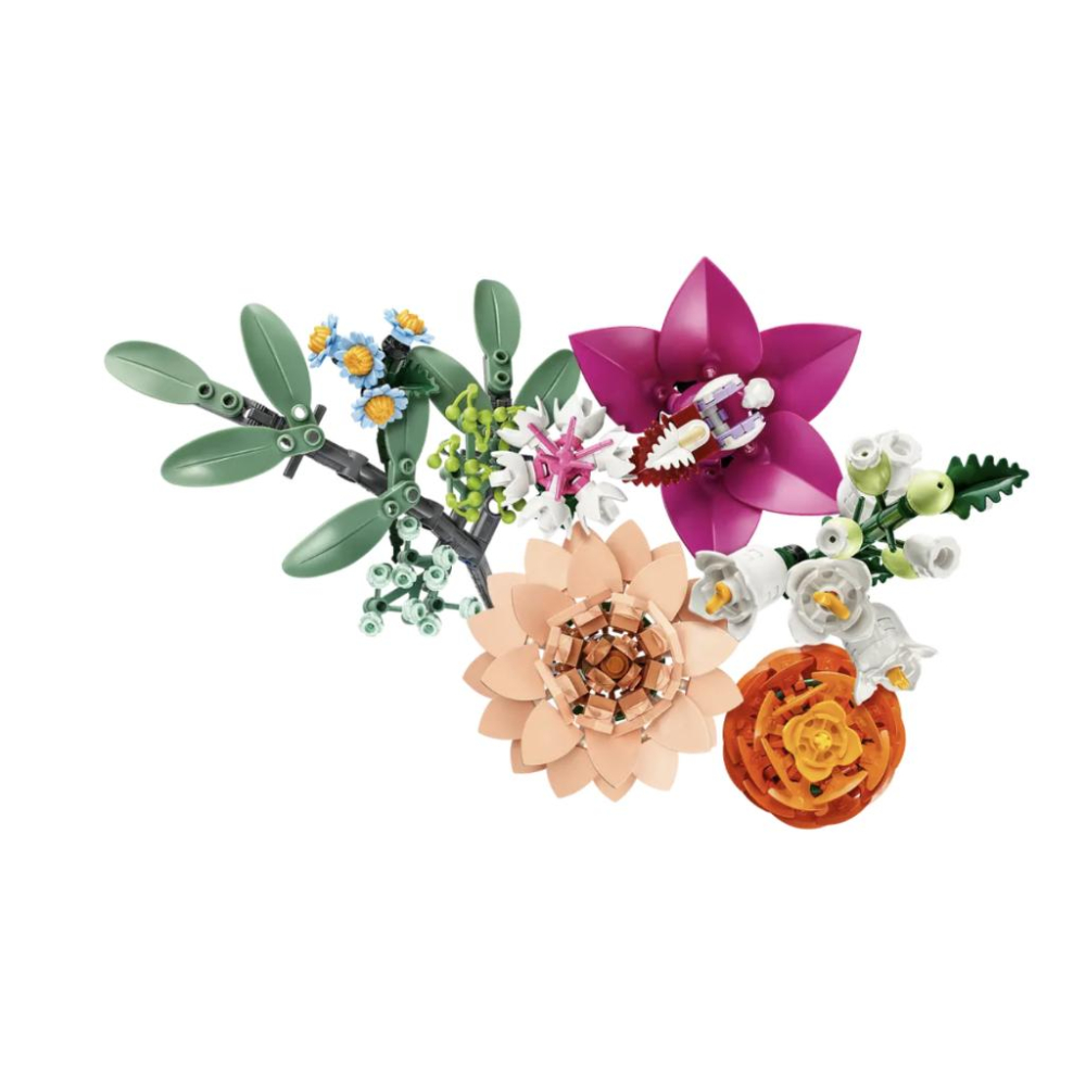 LEGO樂高 10342 優雅粉紅花束【樂高玩家】花藝系列-細節圖5