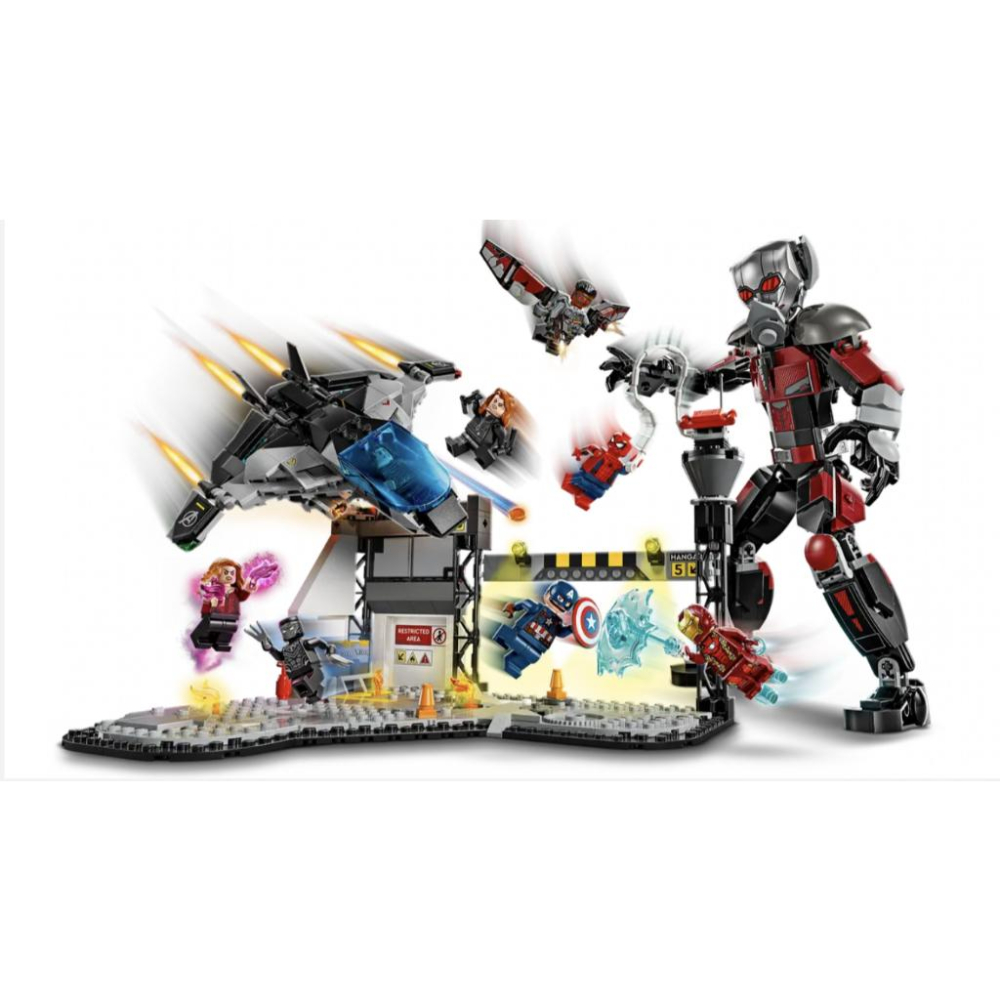 LEGO樂高 76314 《美國隊長 3：英雄內戰》動作大戰【樂高玩家】Marvel系列-細節圖3