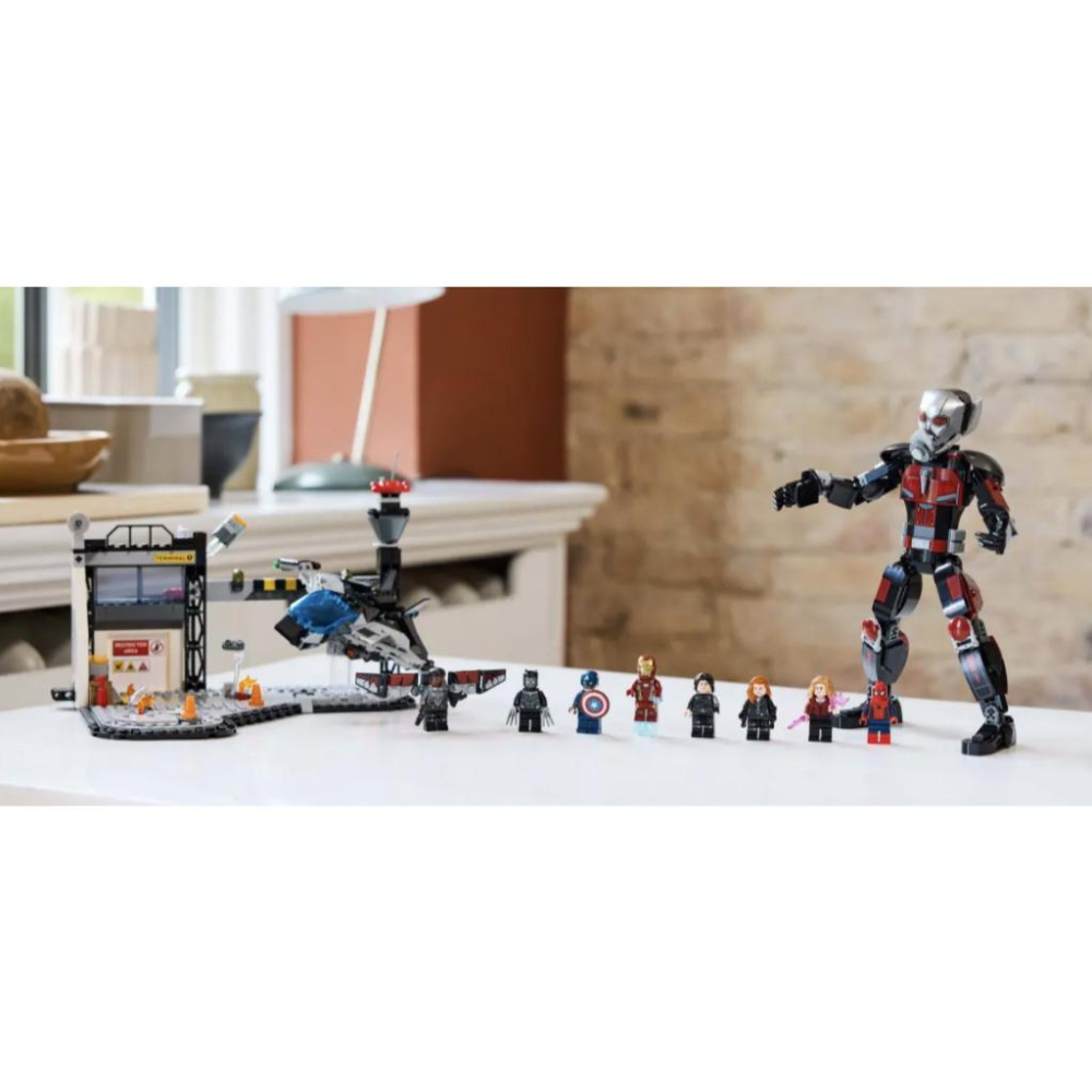 LEGO樂高 76314 《美國隊長 3：英雄內戰》動作大戰【樂高玩家】Marvel系列-細節圖9