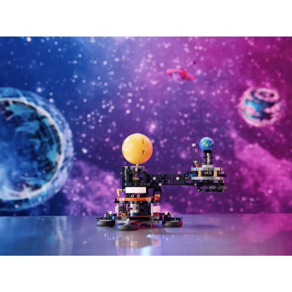 LEGO樂高® 42179 軌道上的地球和月球【樂高玩家】 Technic系列 樂高盒組-細節圖9