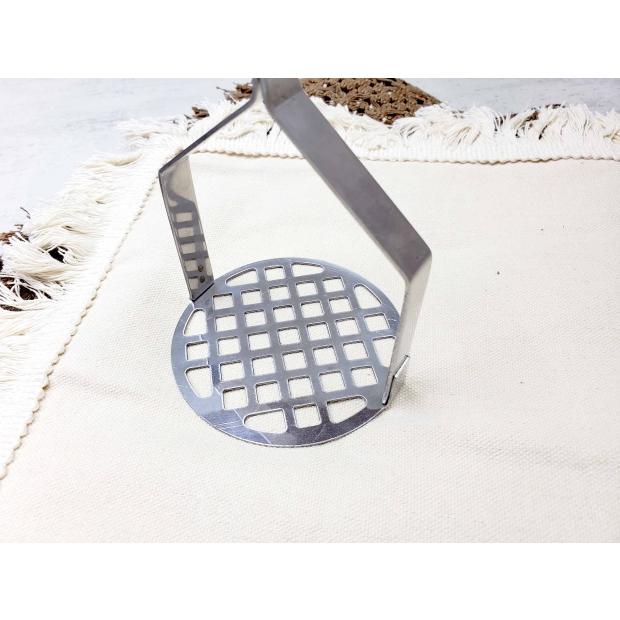 【幸福烘焙材料】三箭牌 不鏽鋼壓泥器 搗泥器 ST110-細節圖3