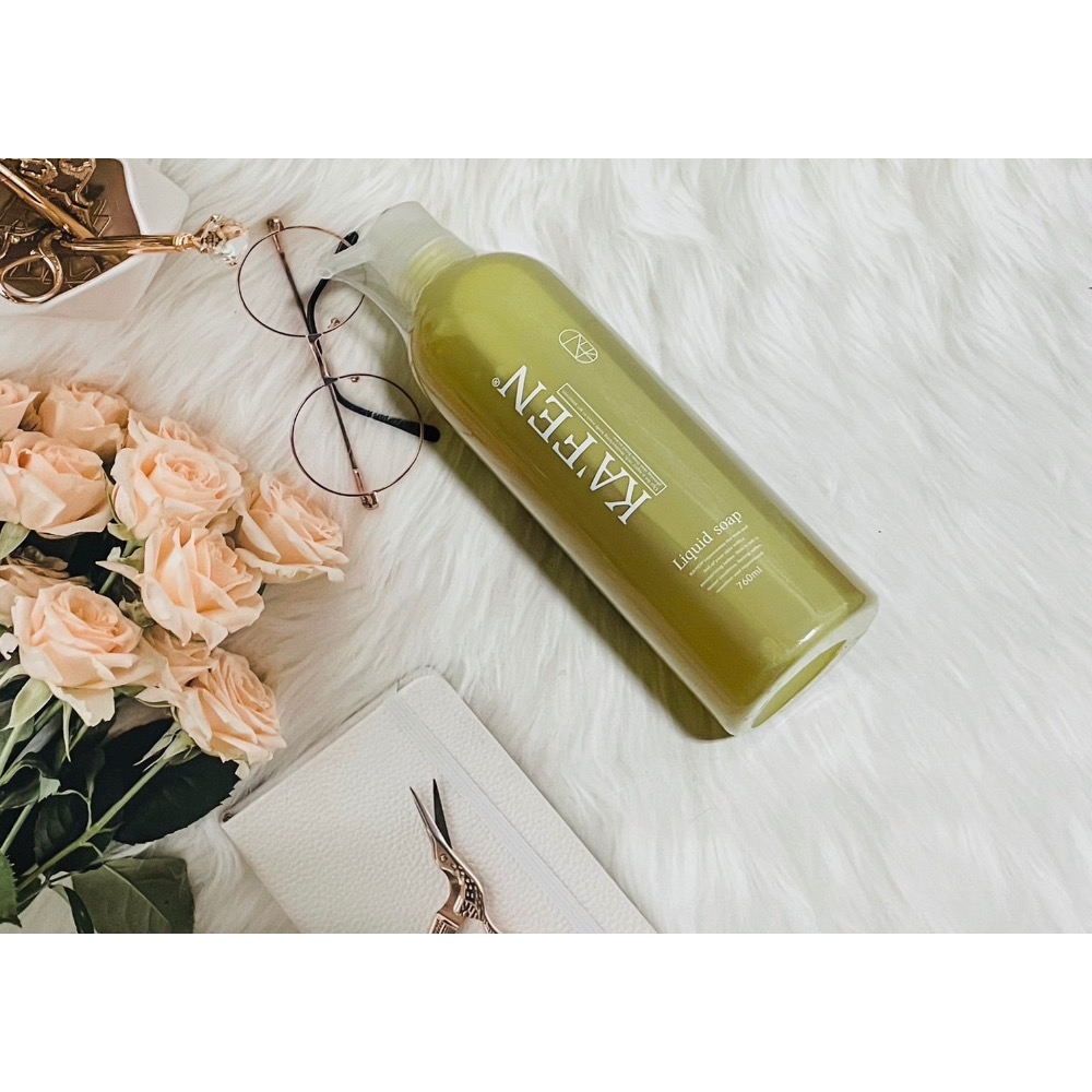 小氣敗家女❤️ 卡氛KAFEN 肌膚之吻液態沐浴皂 卡氛液態皂 液態沐浴皂 760ML 1000ML-細節圖2