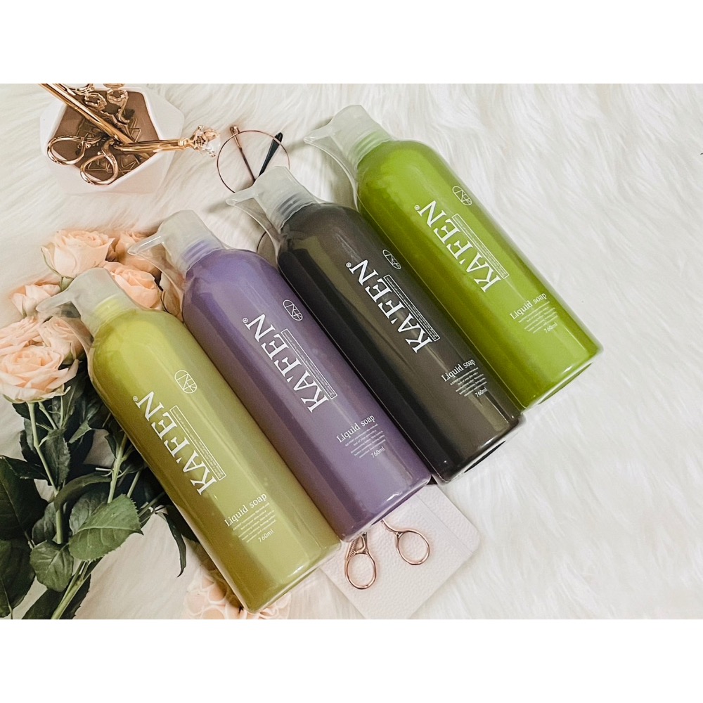 小氣敗家女❤️ 卡氛KAFEN 肌膚之吻液態沐浴皂 卡氛液態皂 液態沐浴皂 760ML 1000ML-細節圖6