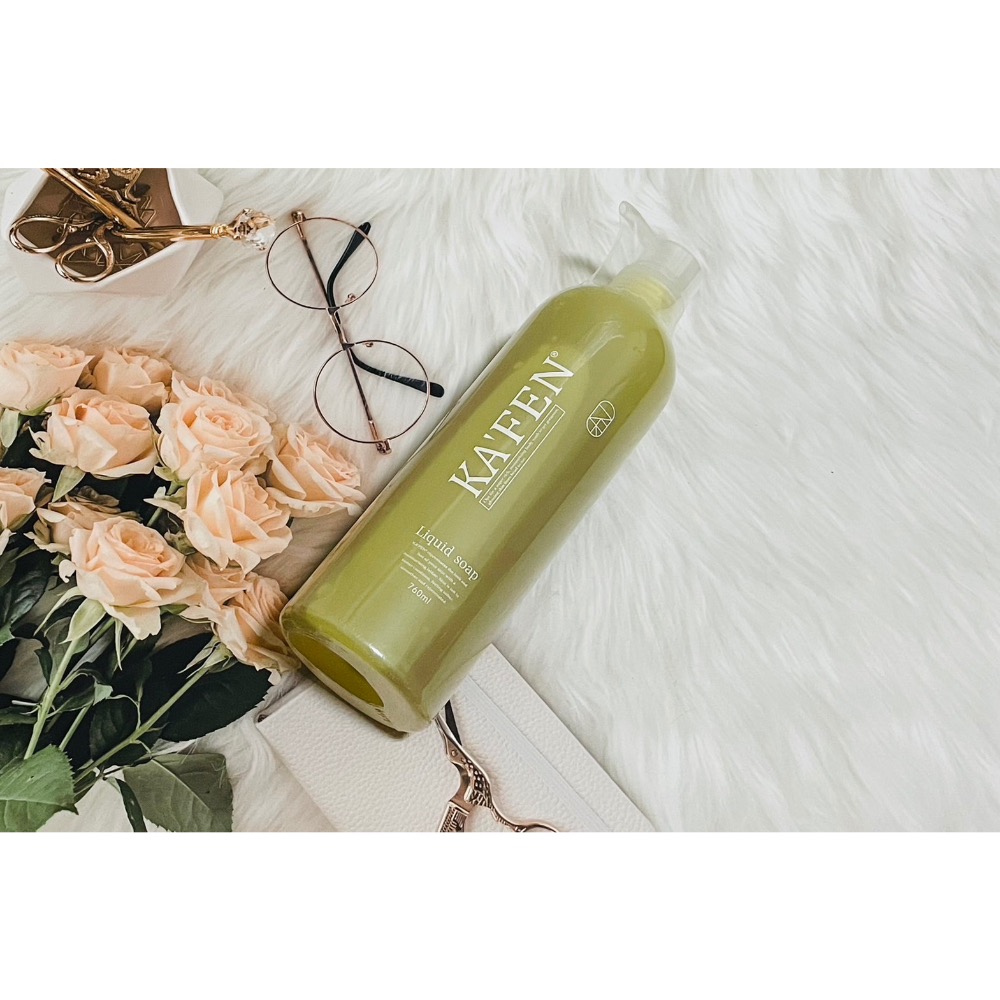 小氣敗家女❤️ 卡氛KAFEN 肌膚之吻液態沐浴皂 卡氛液態皂 液態沐浴皂 760ML 1000ML-規格圖7