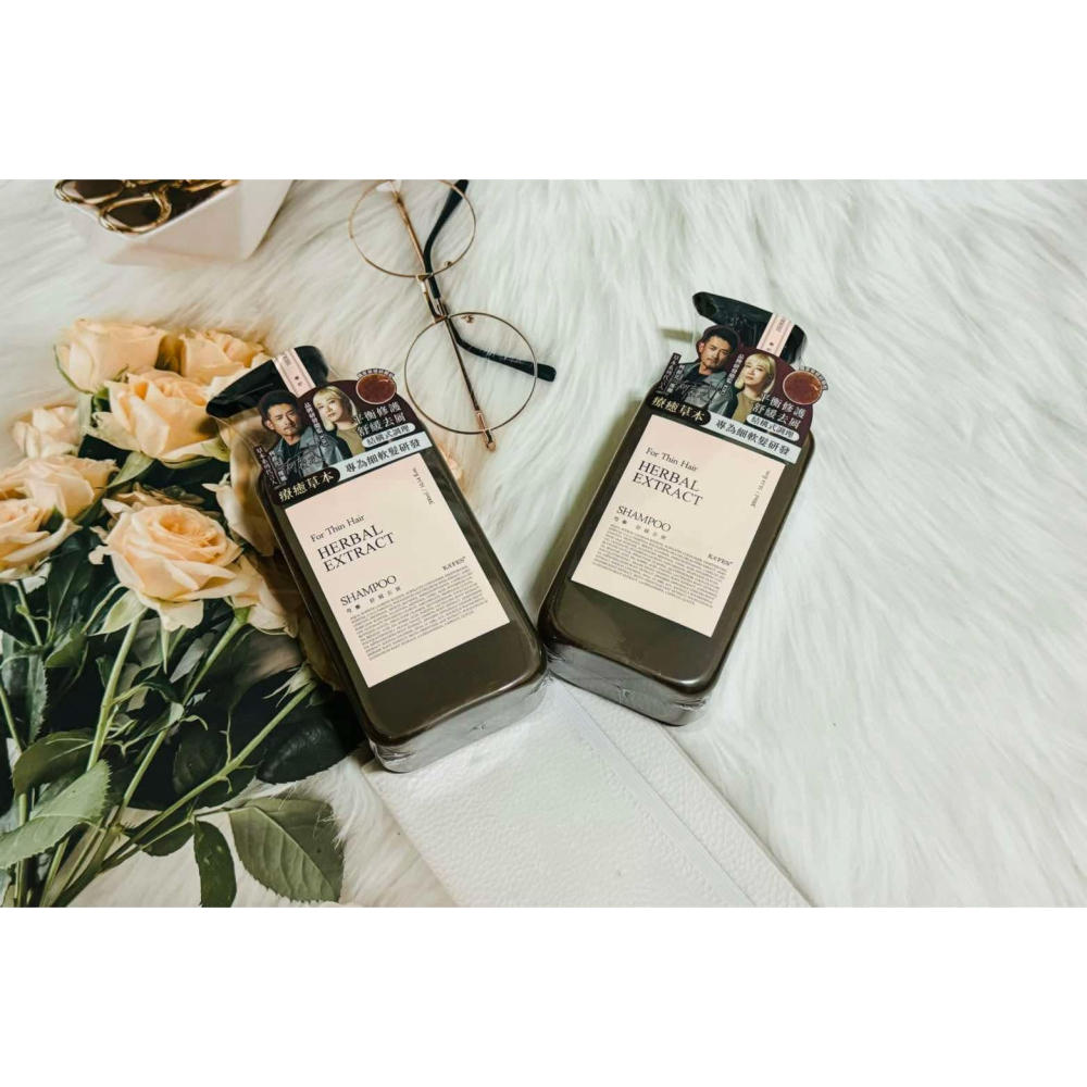小氣敗家女❤️卡氛 KA’FEN 草本 芍藥舒緩頭皮 洗髮精 草本洗髮精 加大版 300ML  800ML 加大版本-細節圖3