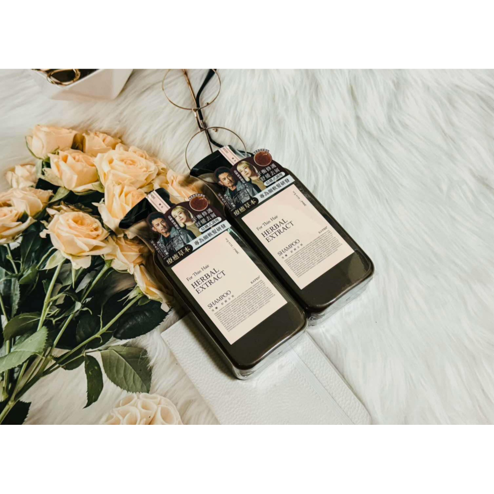 小氣敗家女❤️卡氛 KA’FEN 草本 芍藥舒緩頭皮 洗髮精 草本洗髮精 加大版 300ML  800ML 加大版本-細節圖5