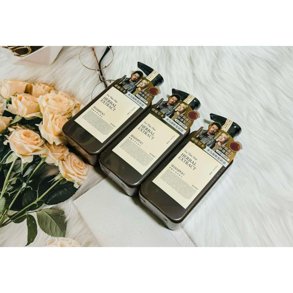 小氣敗家女❤️卡KA＇FEN卡氛草本療癒系列洗髮精 草本龍膽草豐盈護色洗髮精 300ML-細節圖7