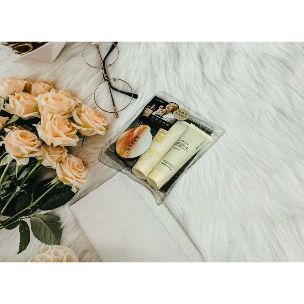 卡氛 KA＇FEN草本系列旅行組 出國 旅遊 露營  艾草蓬鬆控油洗髮精 芍藥舒緩去屑洗髮 精龍膽草豐盈護色洗洗髮精-規格圖6