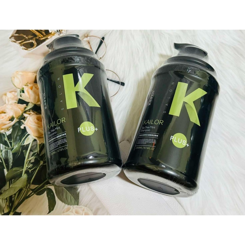 小氣敗家女❤️KA＇FEN 凱樂茶樹薄荷沙龍專業洗髮精 PLUS+ 大容量 超值升級版 家庭號 2000ML-細節圖3