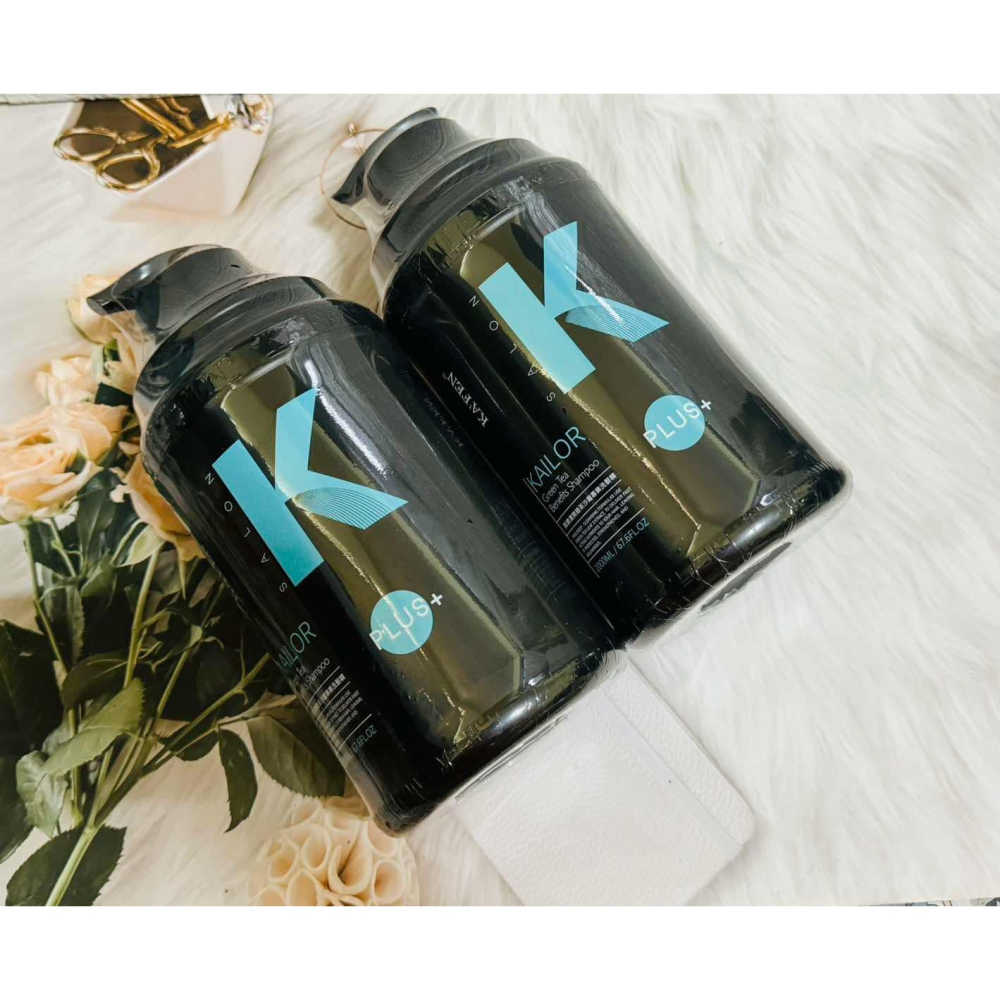 小氣敗家女❤️KA＇FEN 凱樂清爽綠茶沙龍專業洗髮精 PLUS+ 大容量 超值升級版 家庭號 2000ML-細節圖4