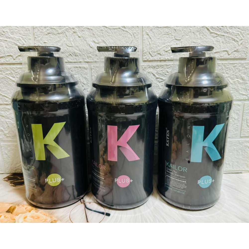 小氣敗家女❤️KA‘FEN 凱樂玫瑰保濕沙龍專業洗髮精 清爽綠茶沙龍專業洗髮精 茶樹薄荷沙龍專業洗髮精 PLUS+-細節圖3