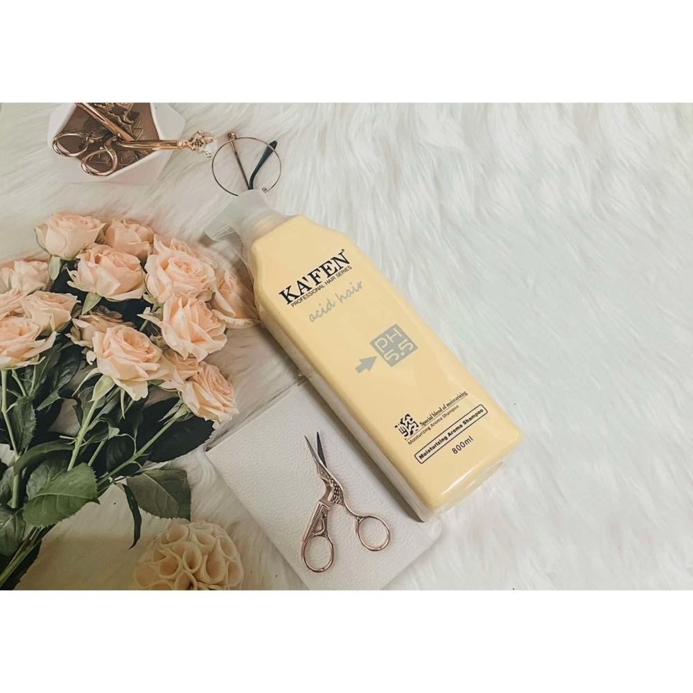 小氣敗家女❤️KA＇FEN 卡氛 亞希朵酸性蛋白保濕洗髮精  300ML 800ML-細節圖2