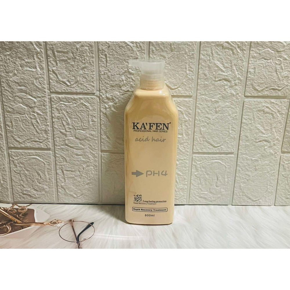 小氣敗家女❤️KA＇FEN 卡氛 亞希朵酸性蛋白保濕滋養霜  300ML 800ML 護髮乳 潤髮乳 護髮素-細節圖3