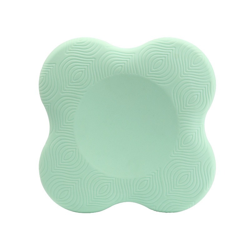 PU材質瑜伽跪垫 加厚防滑 護膝軟墊  運動關節保護墊 居家運動 花瓣跪墊  慢活瑜珈衣 YogLife-細節圖2