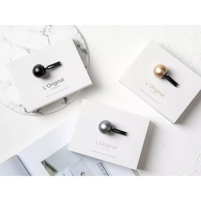 英國L＇Original精品金球車用香氛套裝【總代理】｜勞斯萊斯俱樂部車主推薦｜車用香氛｜御用調香｜車用除臭｜禮物禮盒-細節圖3