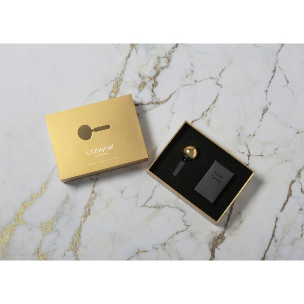 英國L＇Original精品金球車用香氛套裝【總代理】｜勞斯萊斯俱樂部車主推薦｜車用香氛｜御用調香｜車用除臭｜禮物禮盒-規格圖4