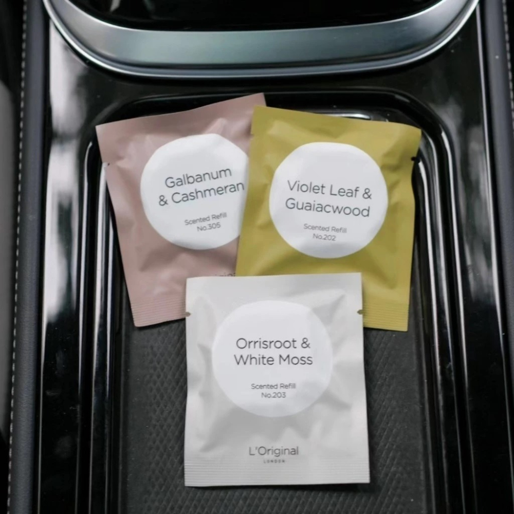英國 L＇Original 頂級牛皮車用香氛機補充裝【總代理】｜車用香氛｜香氛｜汽車香水｜車用除臭｜補充香囊-細節圖6