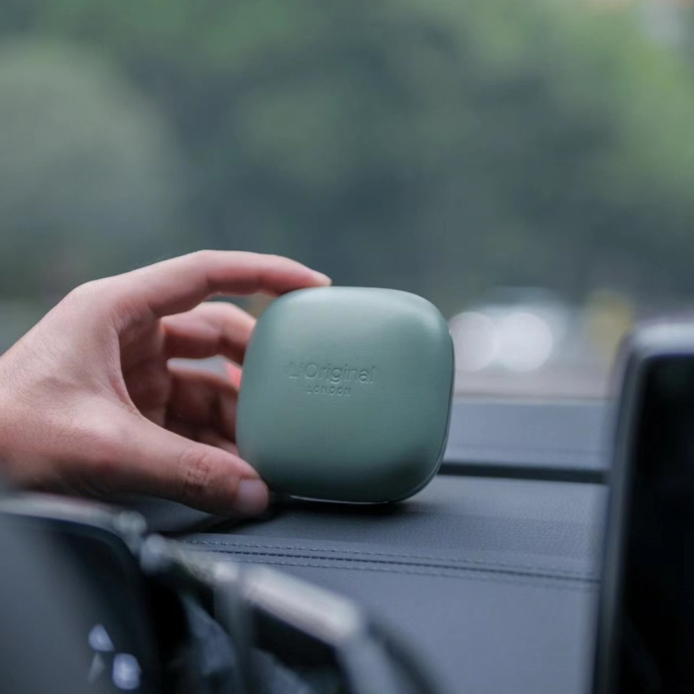 英國L＇Original頂級牛皮車用香氛機禮盒【總代理】｜車用香氛｜香氛｜汽車香水｜車用除臭｜居家擴香｜禮盒｜輕奢禮贈-細節圖8