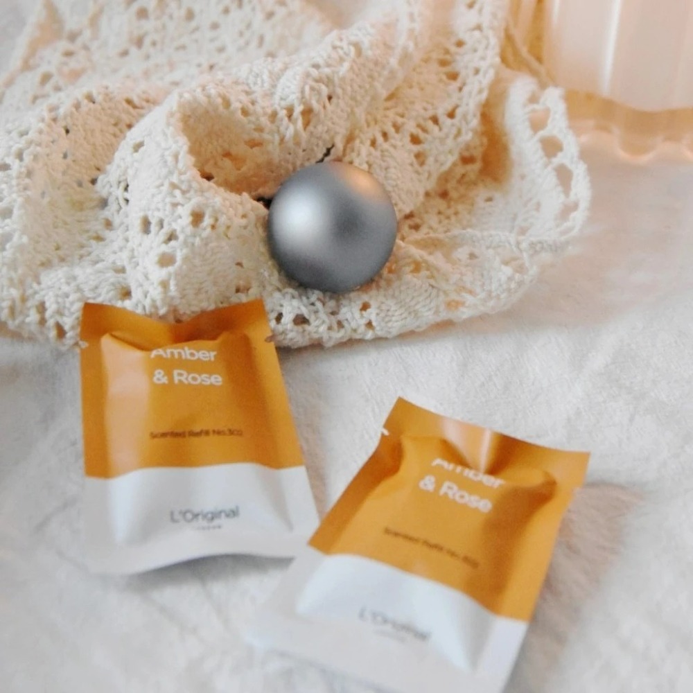 英國L＇Original精品金球車用香氛補充裝【總代理】｜車用香氛｜香氛｜汽車香水｜車用除臭｜珪藻土｜補充裝｜補充香囊-細節圖8