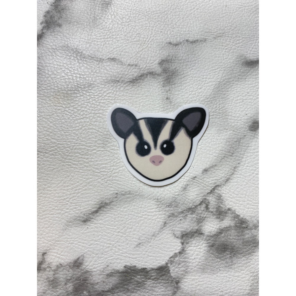 我家小動物防水貼紙-規格圖1