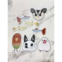 我家小動物防水貼紙