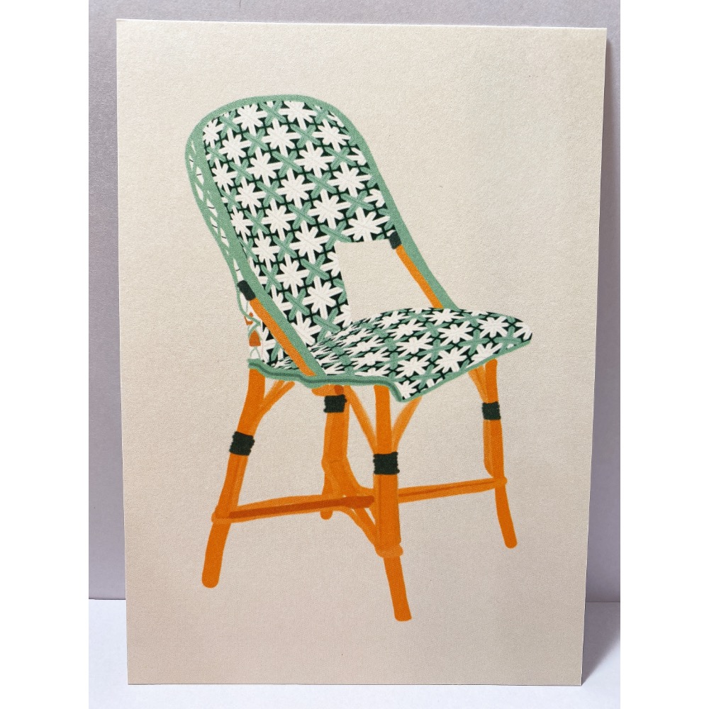 巴黎藤椅系列-明信片-規格圖1
