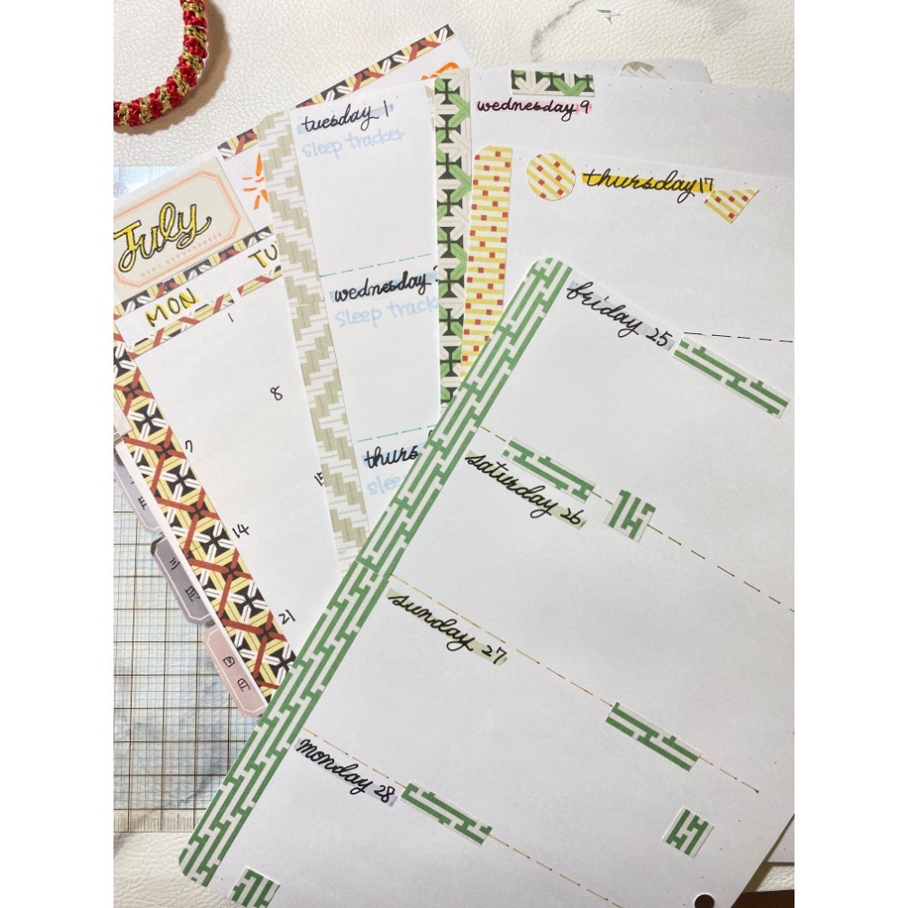 巴黎藤椅系列素材紙-細節圖3