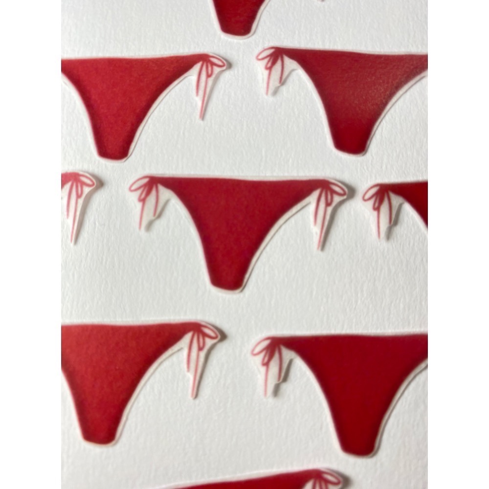 渡假風單張貼紙-和紙-規格圖1