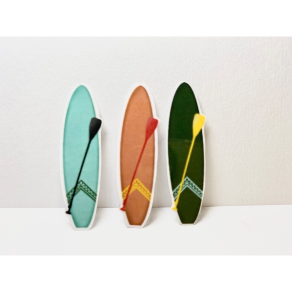 渡假風單張貼紙-透明-細節圖2